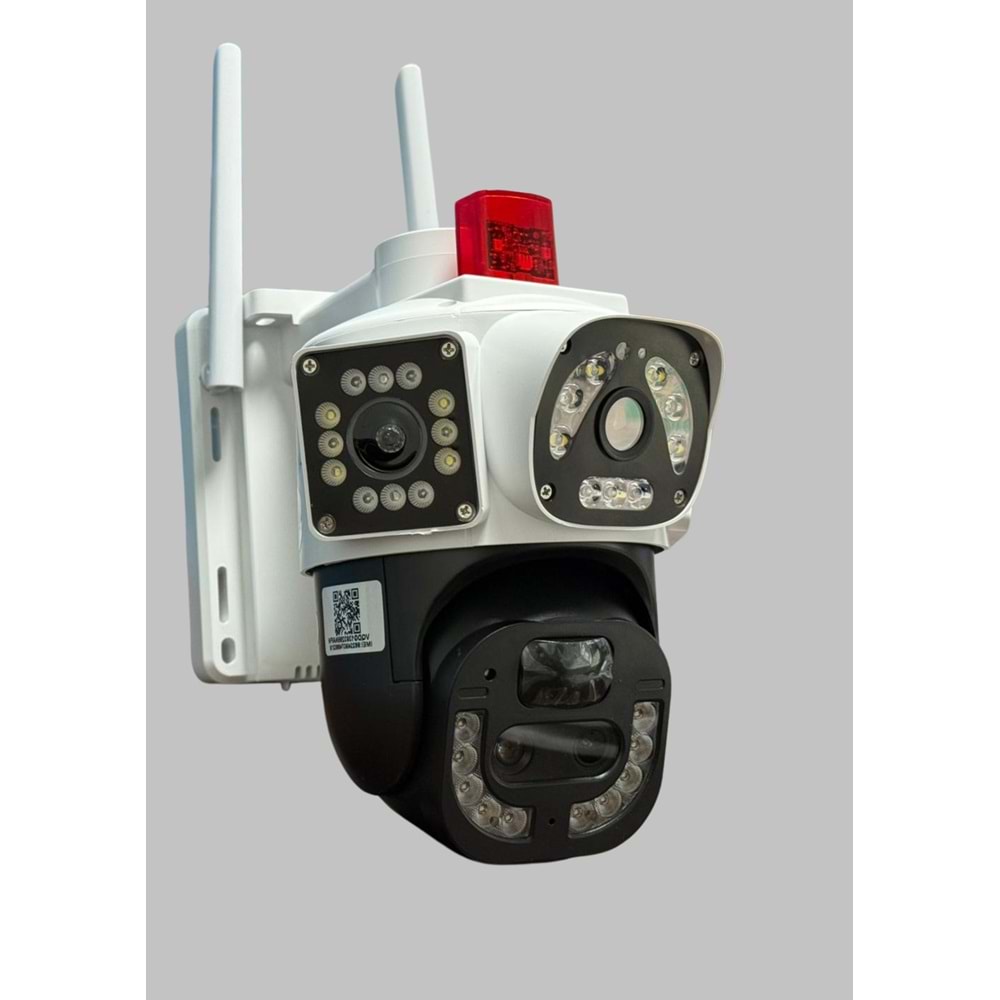 O-KAM 8060 2 LENS 10X OPTİK ZOOM 4G SOLAR KAMERA