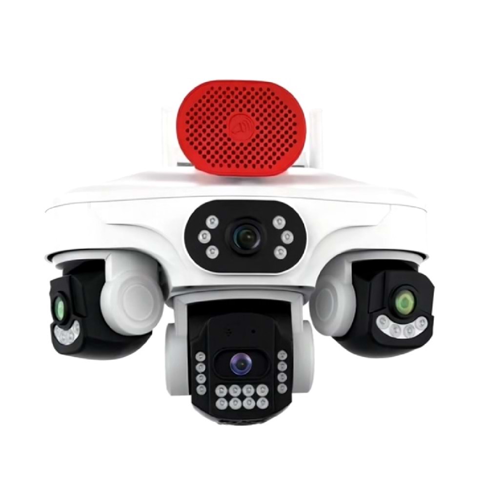 OK-S-337PREMiUM4G 4 LENS AOV SOLAR ÇİFT PANEL SİRENLİ(KOLİ12)