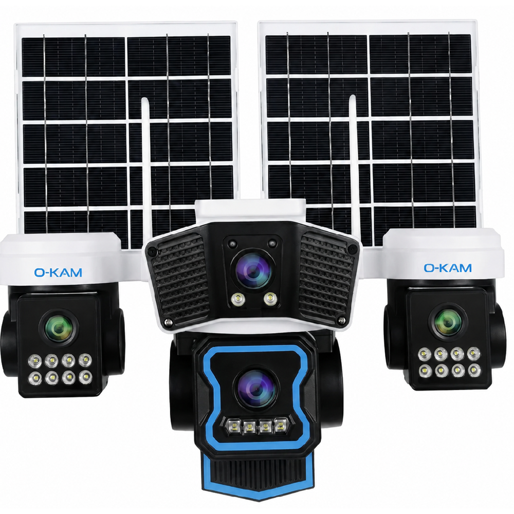 OK-340 PREMiUM4G 4 LENS AOV SOLAR ÇİFT PANEL (KOLİ 12)