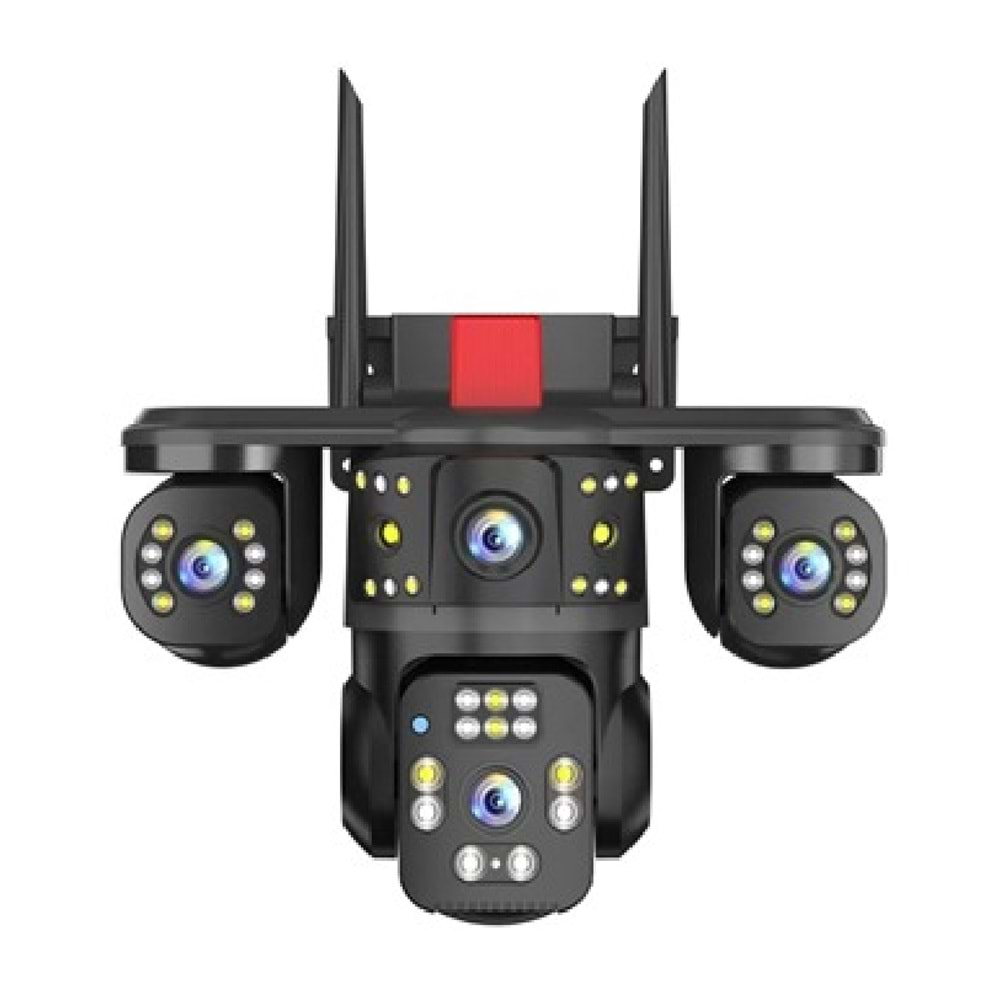 OK-341 PREMiUM4G 4 LENS AOV SOLAR ÇİFT PANEL (KOLİ 12)