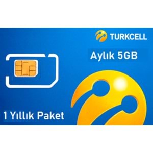 TURKCELL 5GB 12 AYLIK DATA HAT