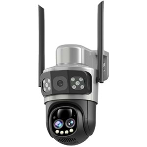 O-KAM-4035 WİFİ SOLAR 2 LENS 10XOPTİK ZOOM 10W PANEL(KOLİ10)