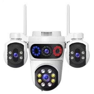 ES-704 4 LENS ÇAKARLI WİFİ CAMERA KOLİ 16