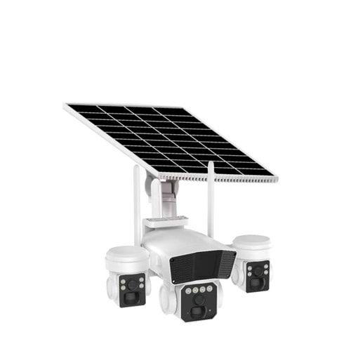 O-KAM-3936 9MP 4G SOLAR Dual Lens PTZ Camera (KOLİ 12 ADET)