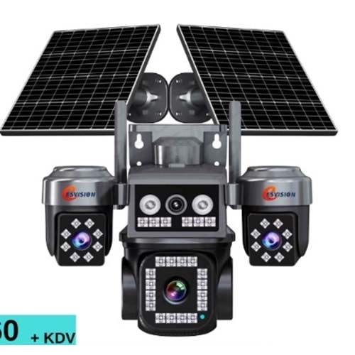 ES-5704 4G SOLAR CAMERA AOV 4 LENS ESVISION