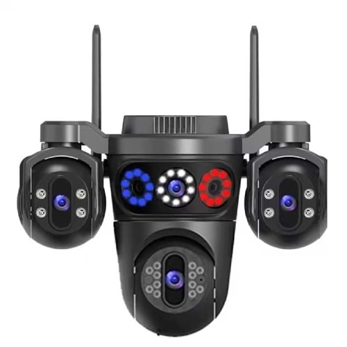 ES-703 4 LENS ÇAKARLI WİFİ CAMERA KOLİ 16