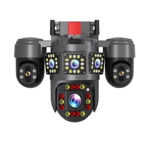 ES-706 4 LENS ÇAKARLI WİFİ CAMERA (8 li)