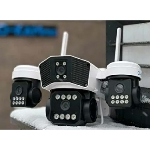 OK-206 PLUSW 4 LENS PTZ WİFİ BEYAZ KOLİ 12
