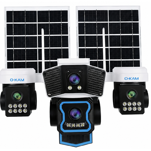 OK-340 PREMiUM4G 4 LENS AOV SOLAR ÇİFT PANEL (KOLİ 12)